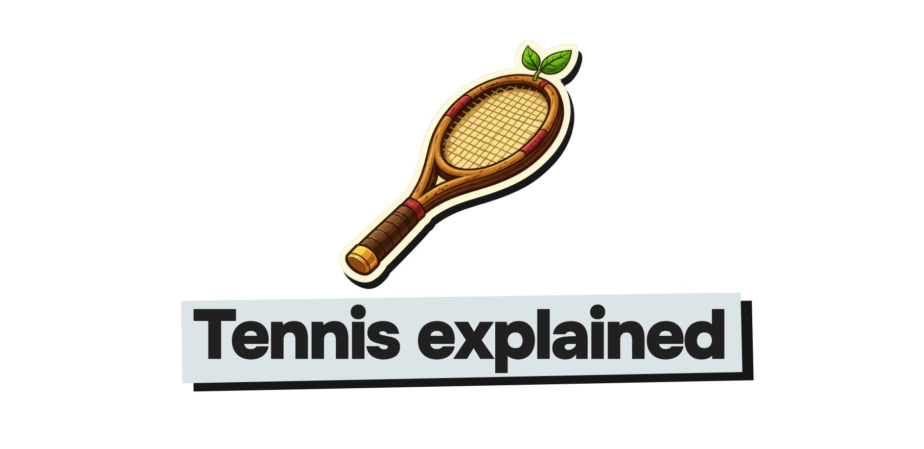 Tennis court lines